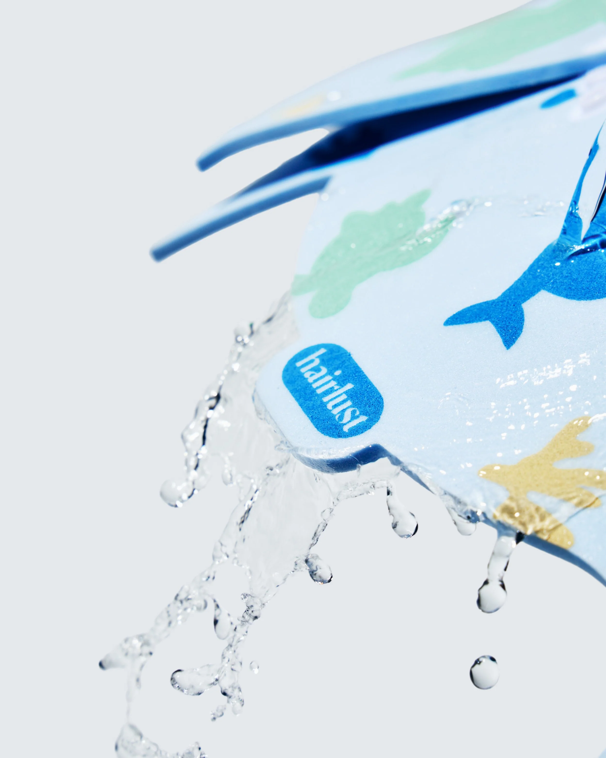 Adjustable Baby Shower Cap, Whale - Image 2