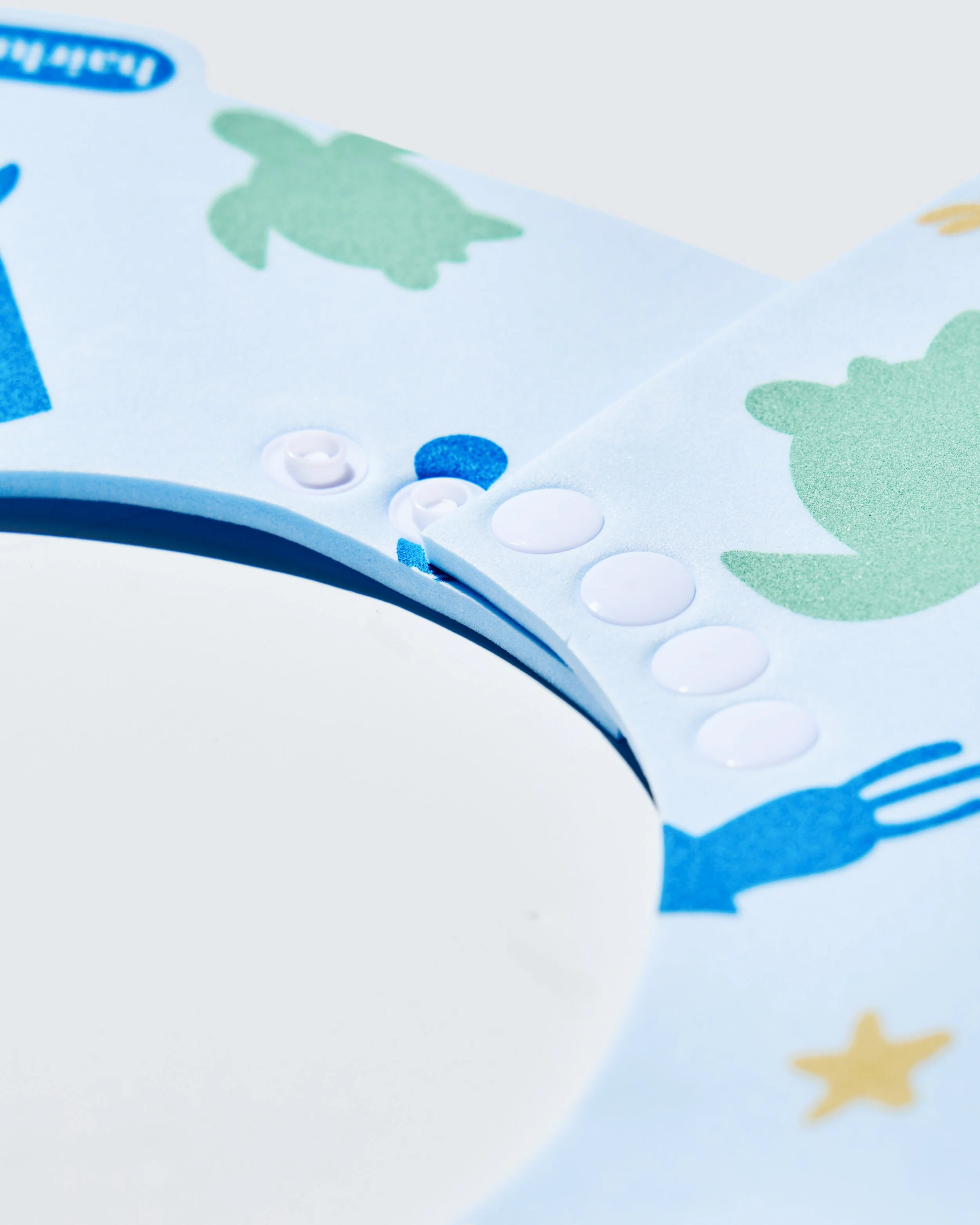 Adjustable Baby Shower Cap, Whale - Image 3