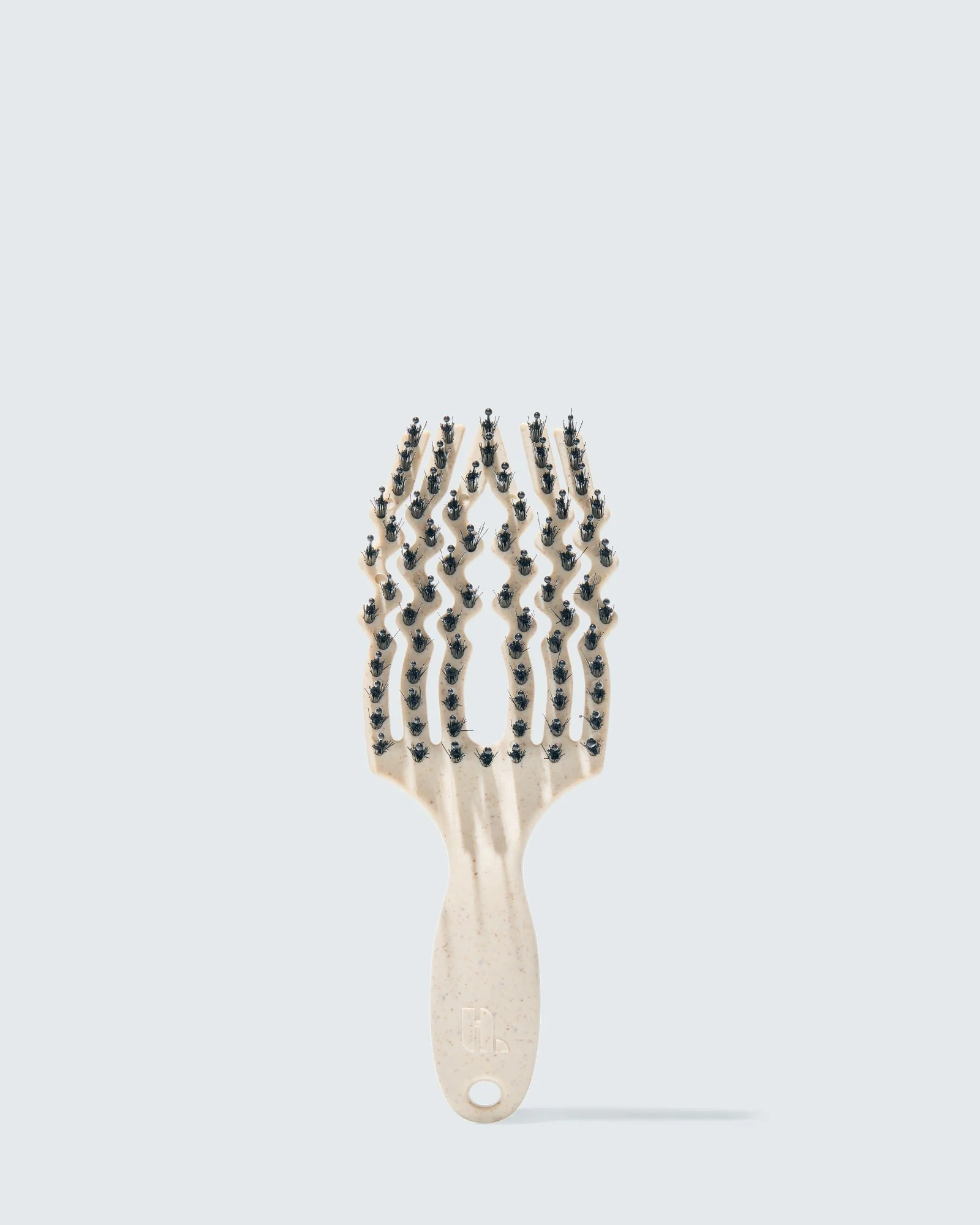 Curved Flex Detangler, Small, White