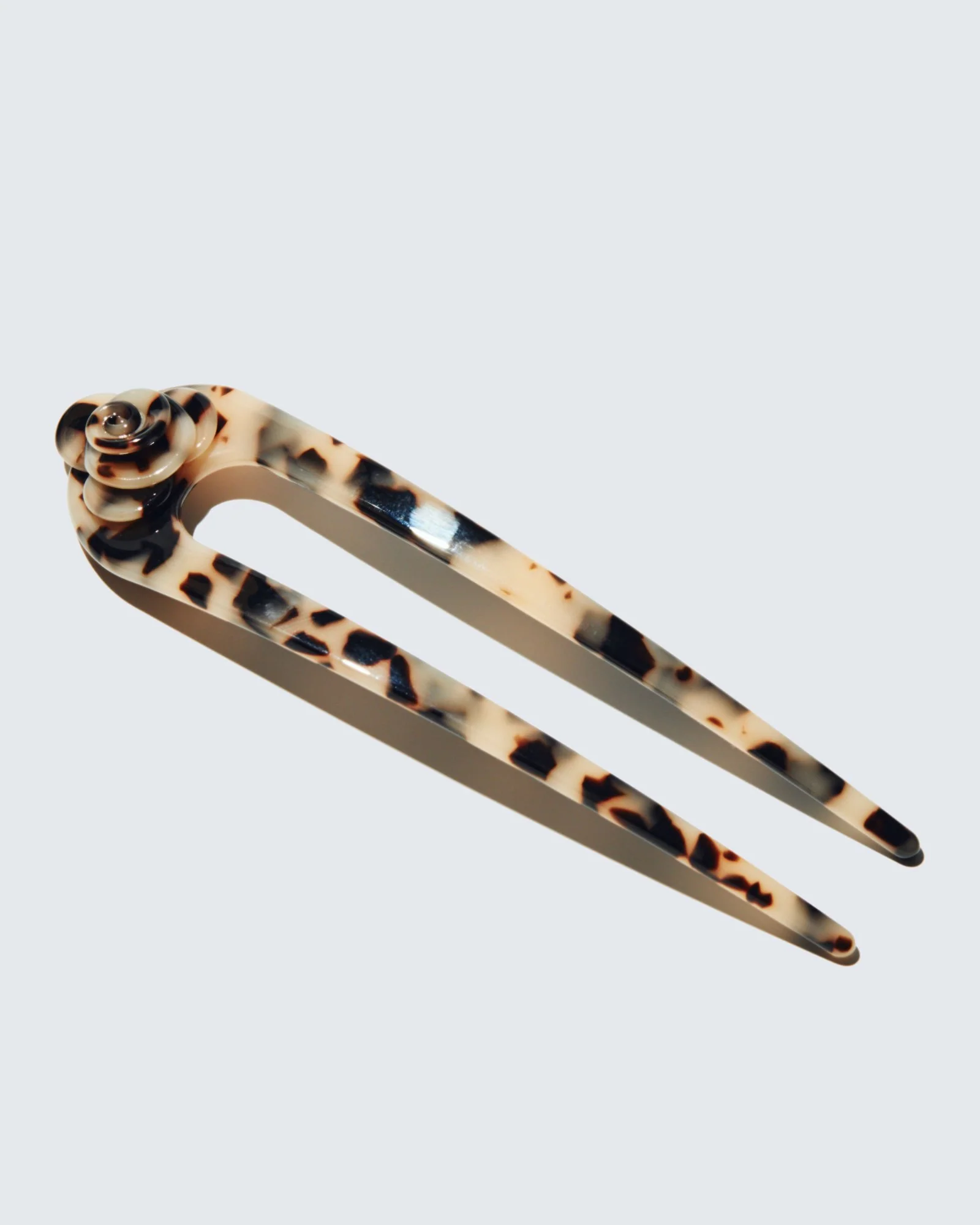 French Twist Hair Pin, Tortoise Shell - Image 3