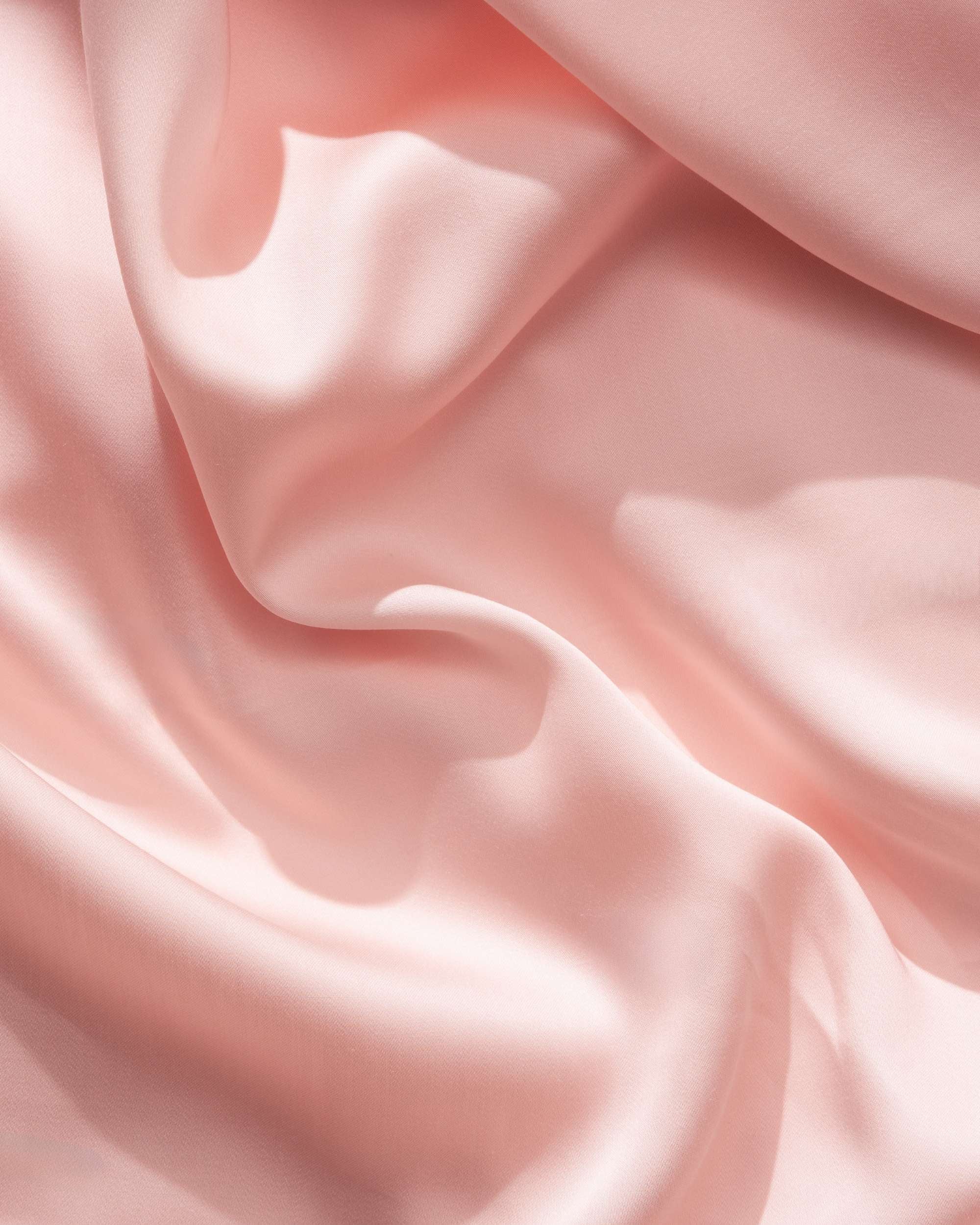 Silky Bamboo Duvet Cover, Powder Pink - Image 6