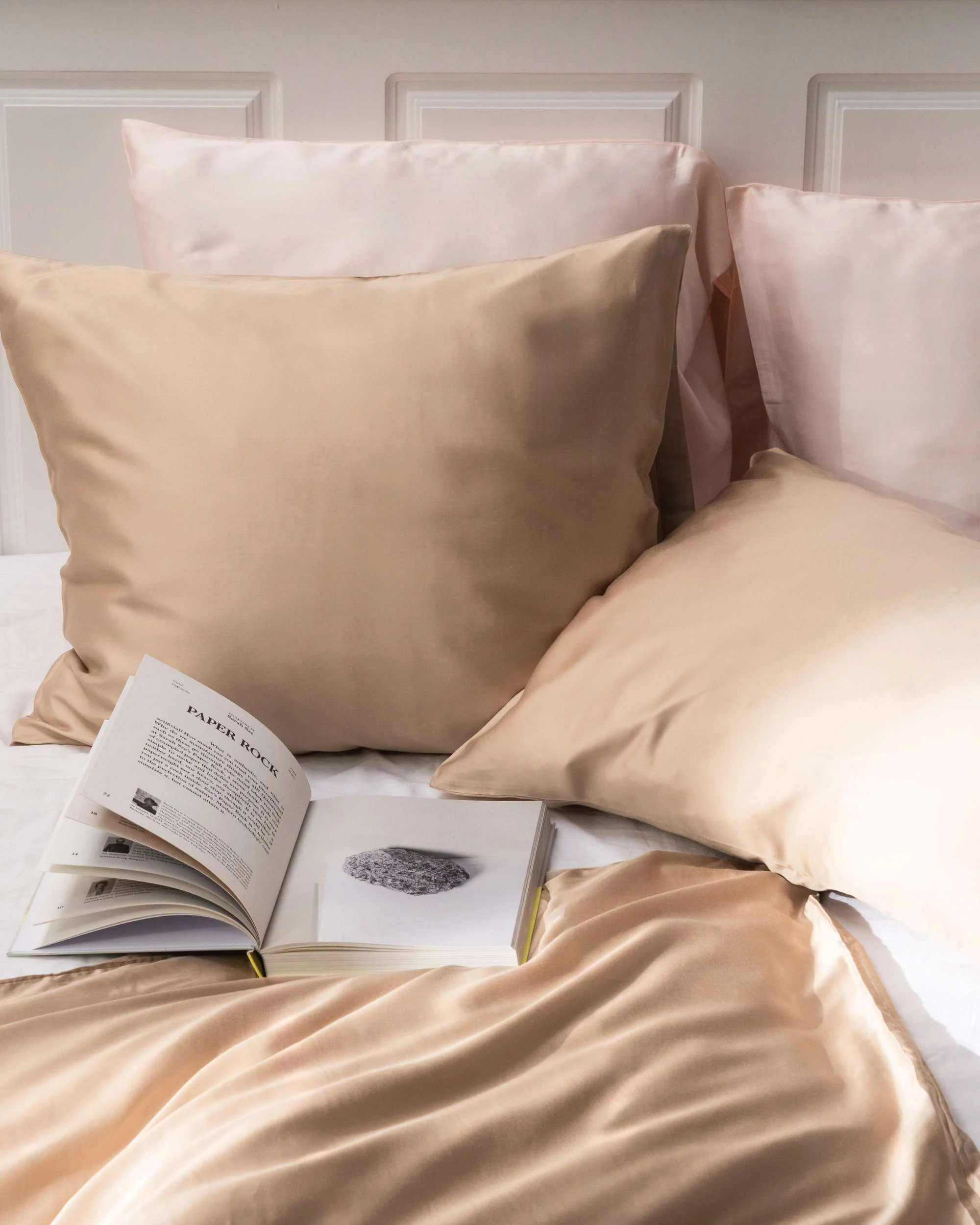 Silky Bamboo Flat Sheet, Latte - Image 4