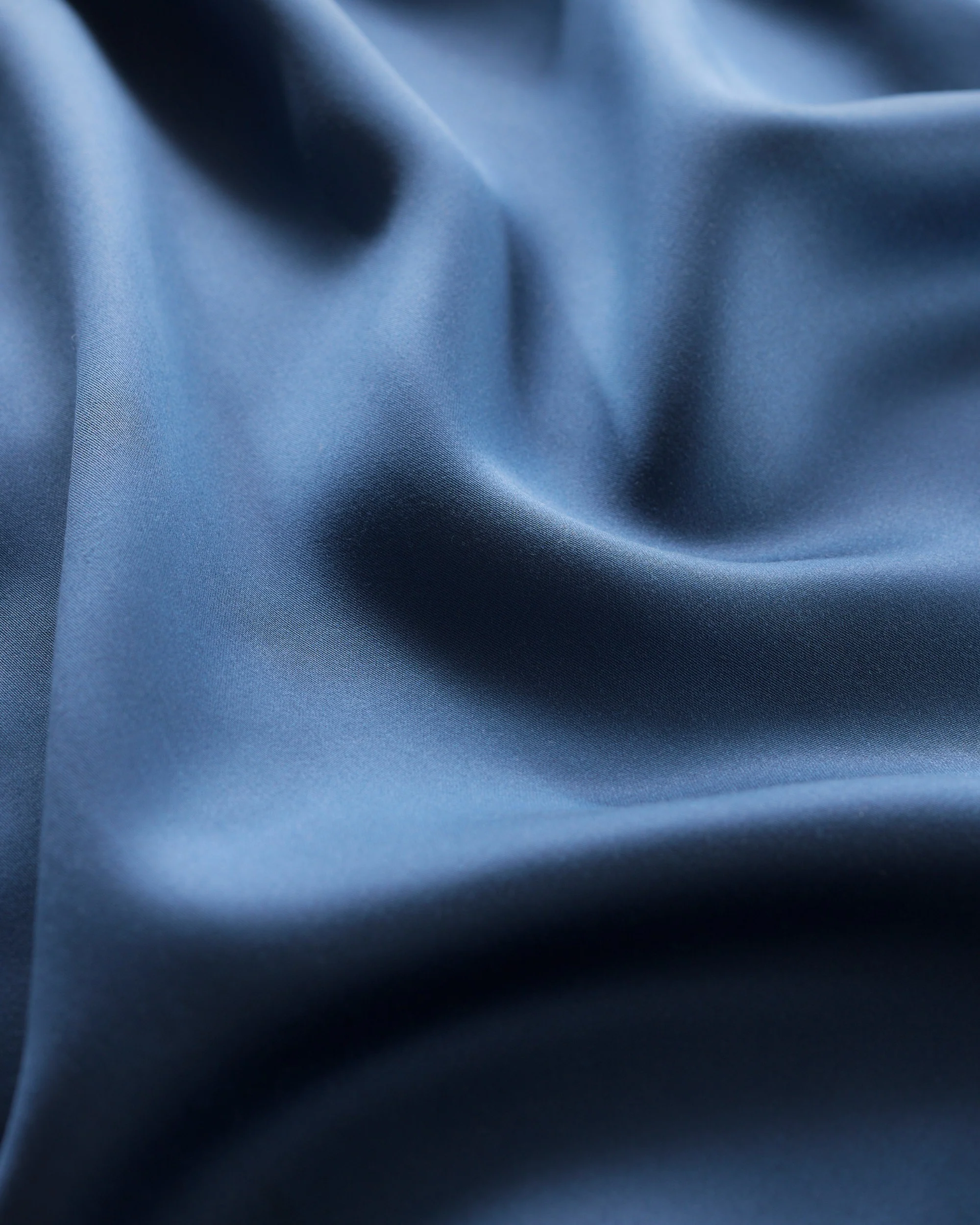 Silky Bamboo Flat Sheet, Midnight Blue - Image 7
