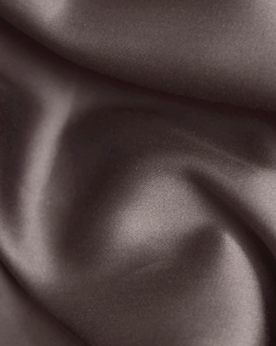 Silky Bamboo Pillowcase, Slate Gray - Image 4