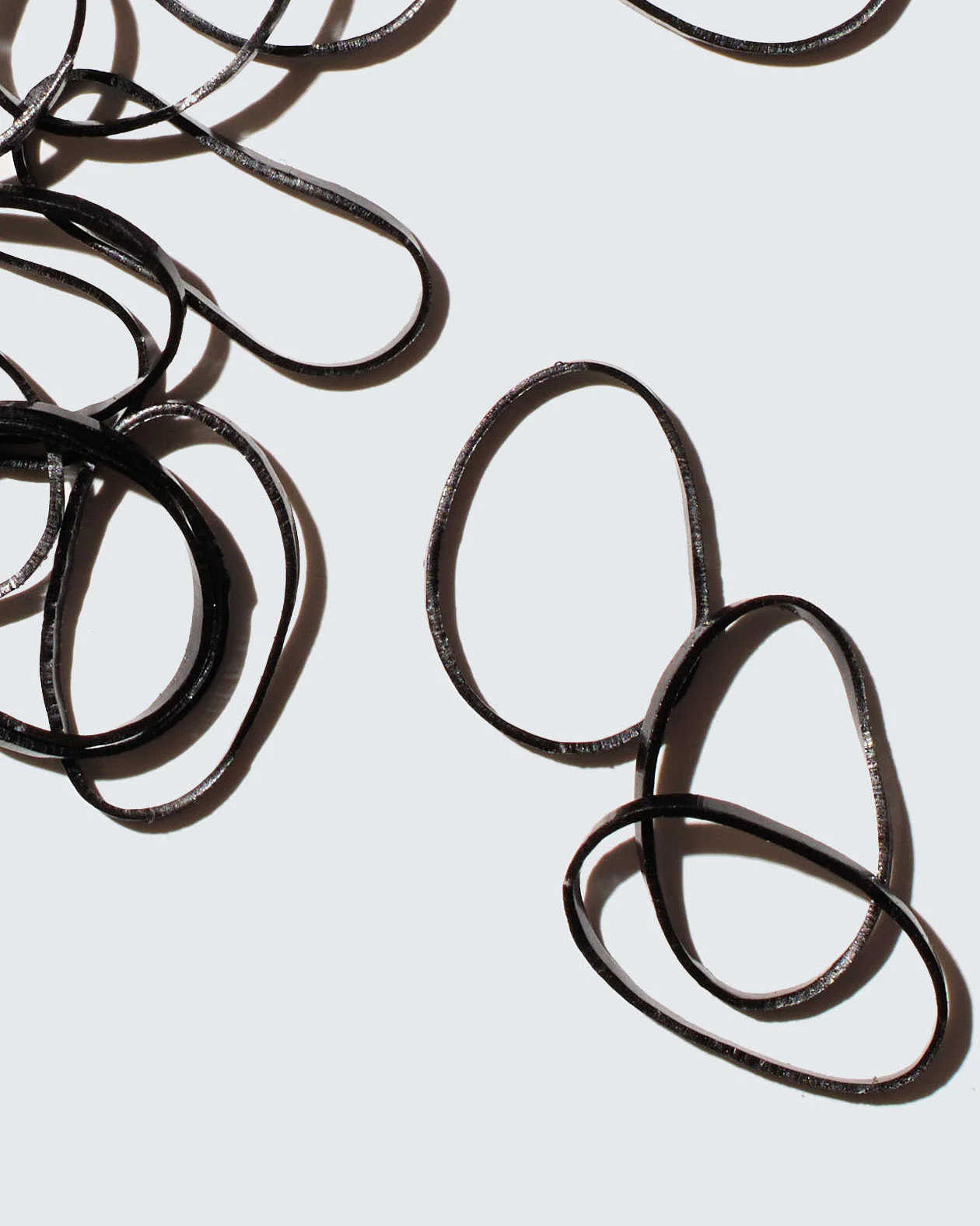 Snag-Free Elastic Hair Ties, 1000-Pack, Black - Image 3